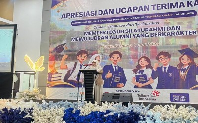 Apresisasi dan Ucapan Terimakasih Alumni Angkatan 59 Generasi  CIKAR (Cerdas, Istimewa dan BerKarakter) SMP Negeri 2 Pangkal Pinang Tahun 2026